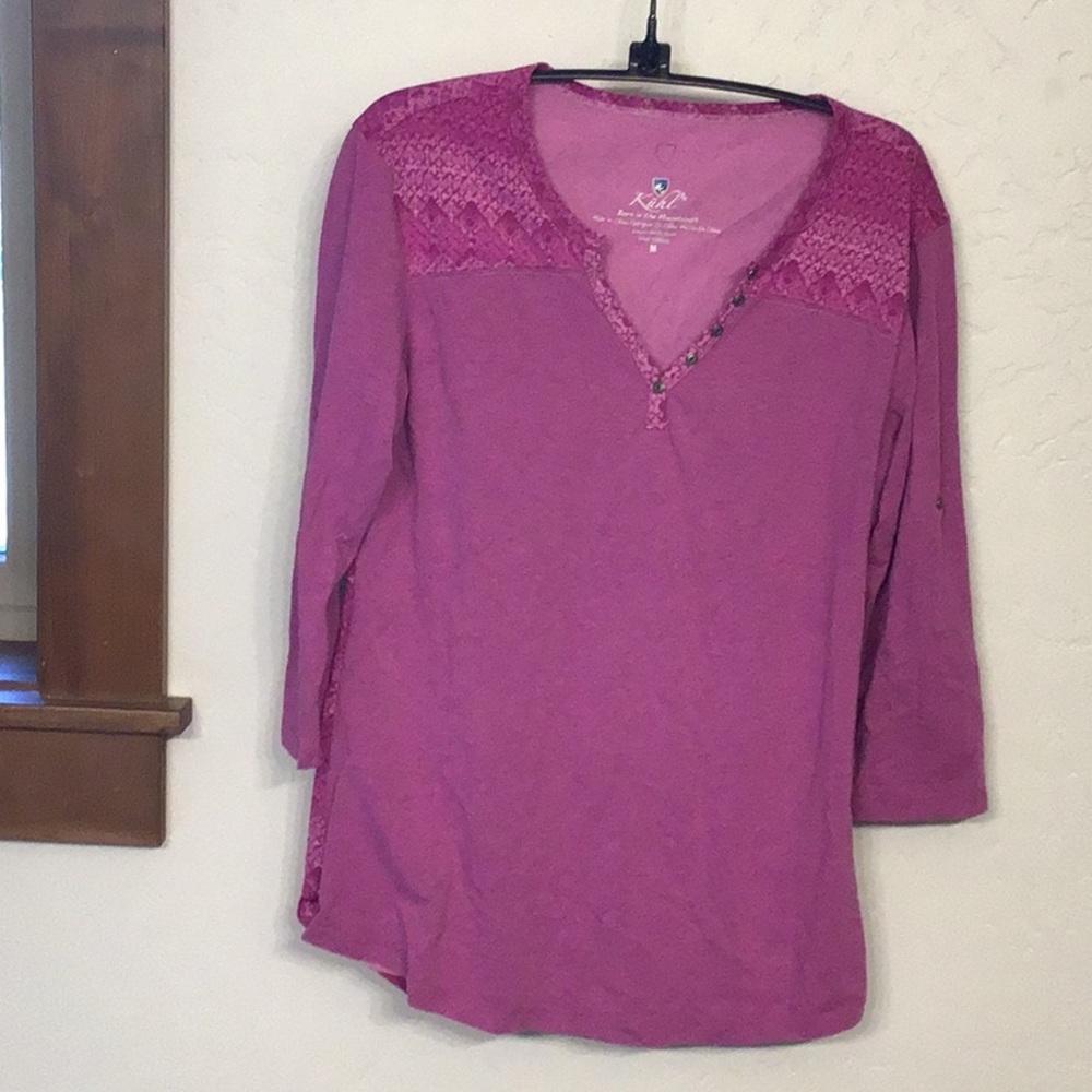 Kuhl knit top, M